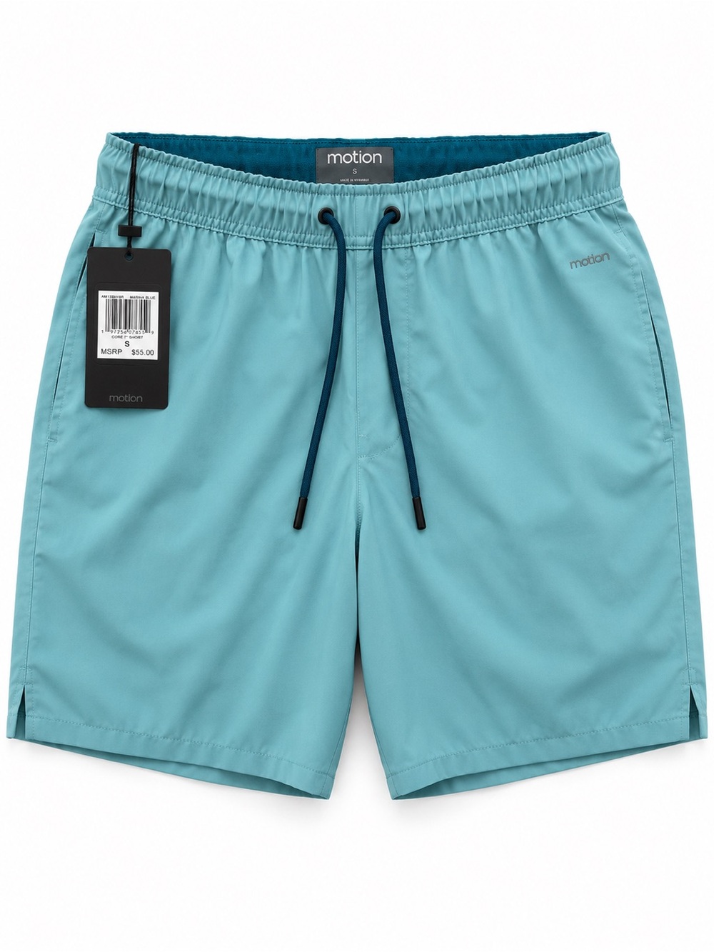 NWT Motion Core 7” Athletic Shorts Marina Blue Size Small